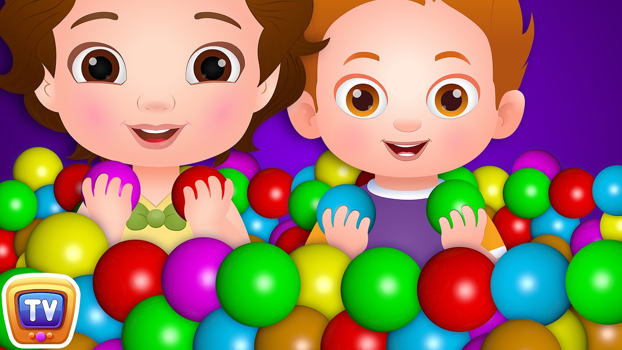 ChuChu TV Classics - Colors & Shapes Surprise Eggs Ball Pit Show | ChuChu TV Toddler Learning Videos