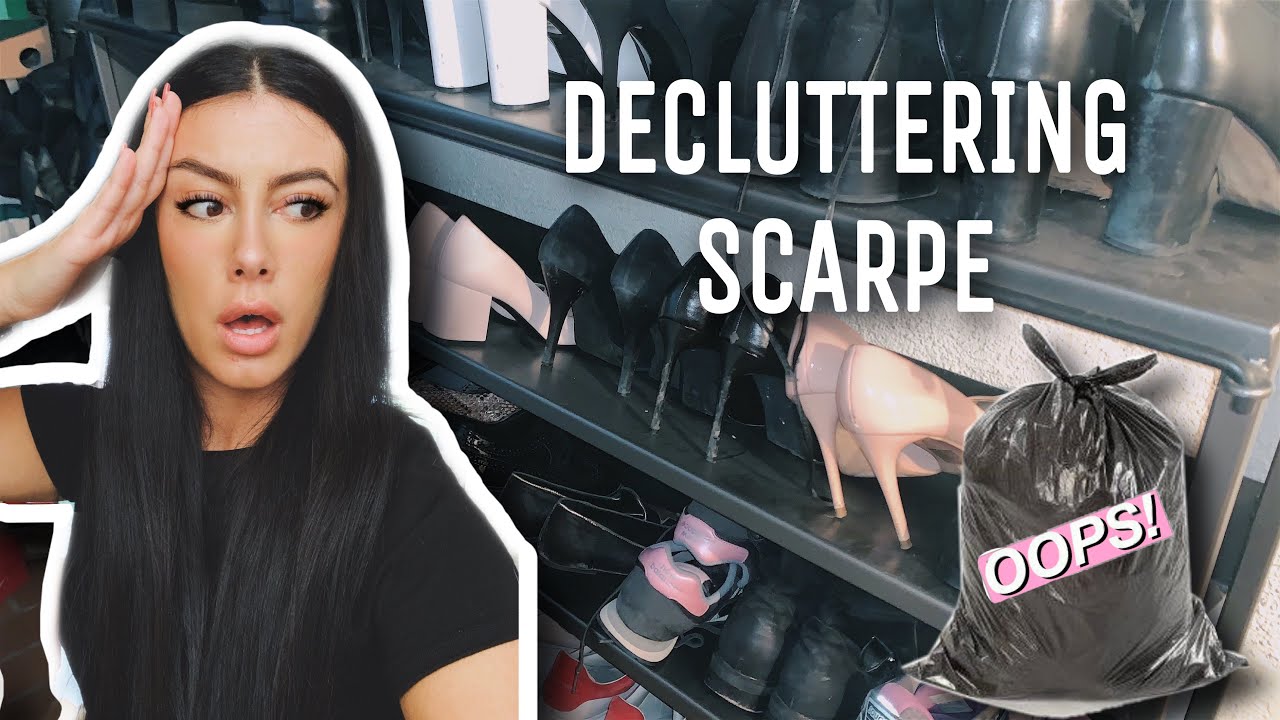 DECLUTTERING SCARPE INDOSSATE!💣| Morrilove