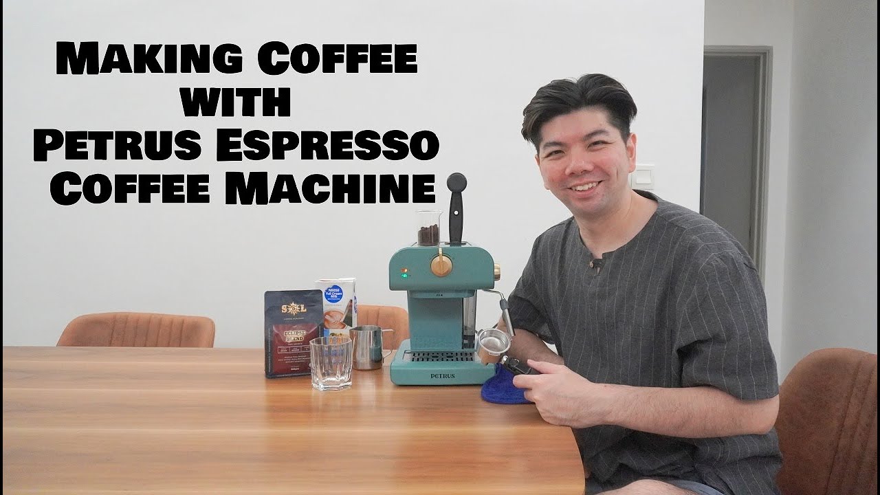 Making Coffee with Petrus PE3320 Espresso Coffee Machine