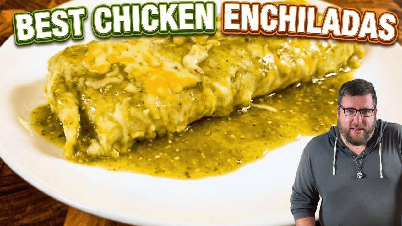 The Easiest Chicken Enchiladas You&rsquo;ll Ever Make &mdash; Dad Approved 