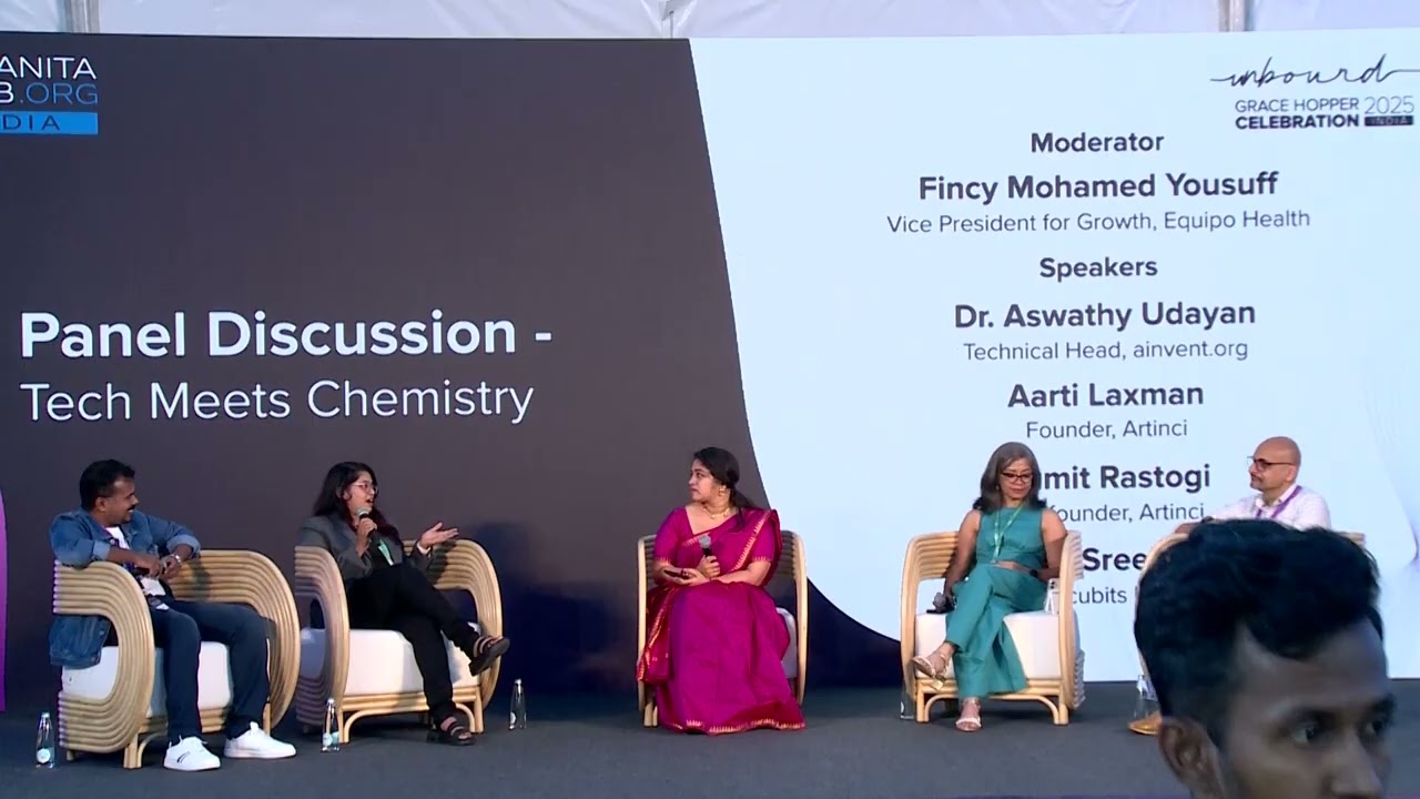 #GHCI25 | Entrepreneurship – Day 2 | Panel Discussion: Tech Meets Chemistry