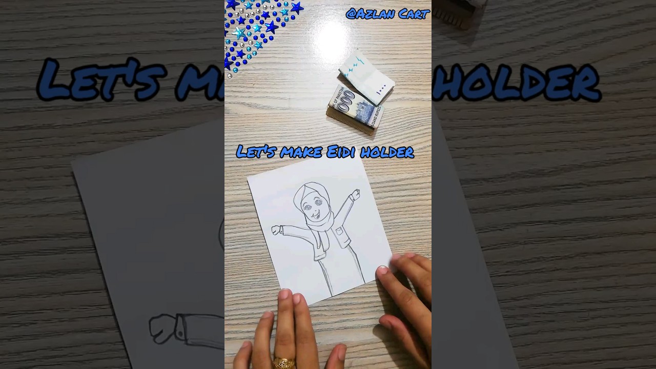 eid craft idea 🌙🌙#shortvideo #ytshorts #shortsfeed #eidiholders#eidmubarak #eidshorts