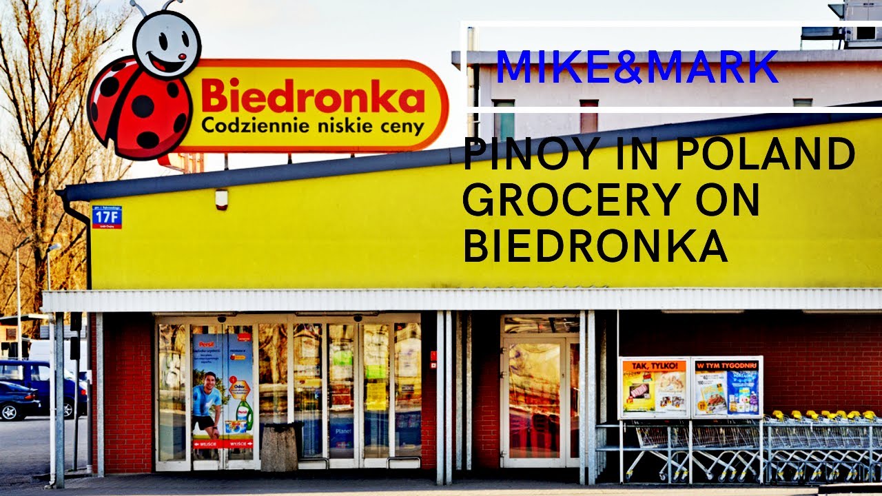 PINOY IN POLAND GROCERY ON BIEDRONKA