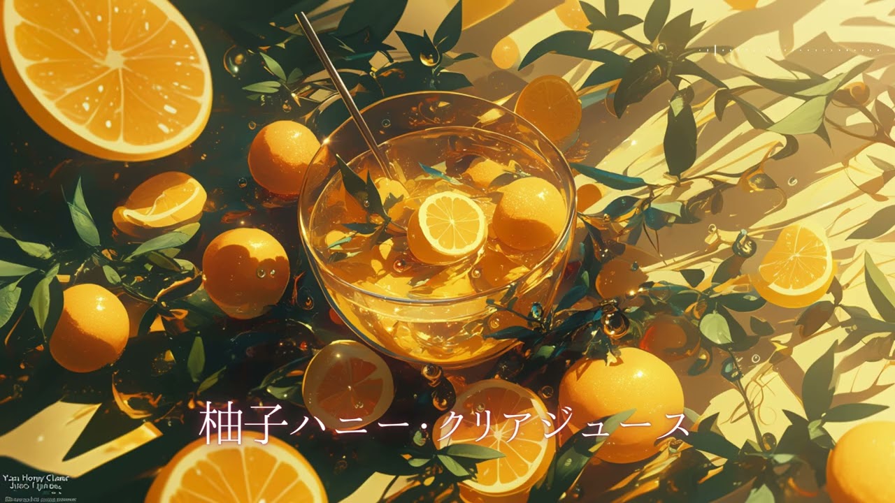 【フリーBGM/1時間】柚子ハニー・クリアジュース（作業用BGM/勉強用BGM/配信用BGM）
