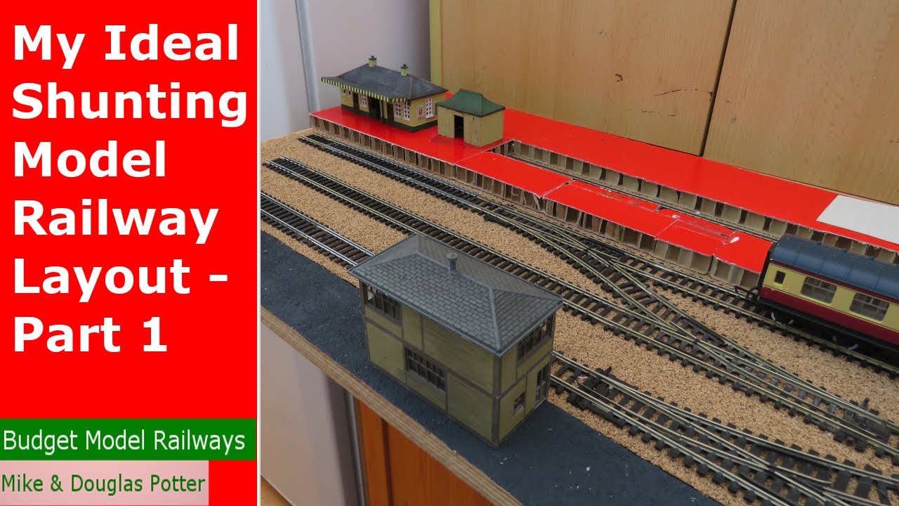 My Ideal Shunting / Switching Model Railway Layout - Part 1