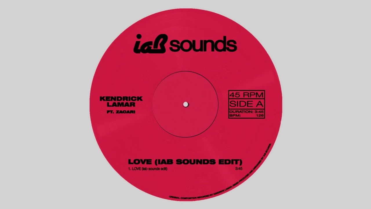LOVE. (iab sounds® edit) - Kendrick Lamar ft. Zacari