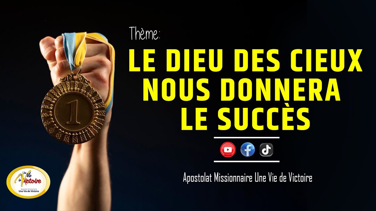 LE DIEU DES CIEUX NOUS DONNERA LE SUCCÈS - Mod. Yves Roland Kouablan