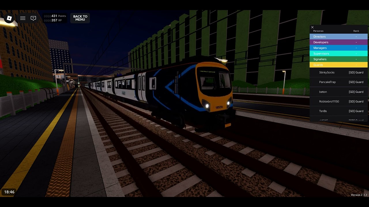 Here is the train class 185 in Elsemere Junicton Thursday 15 January 2026