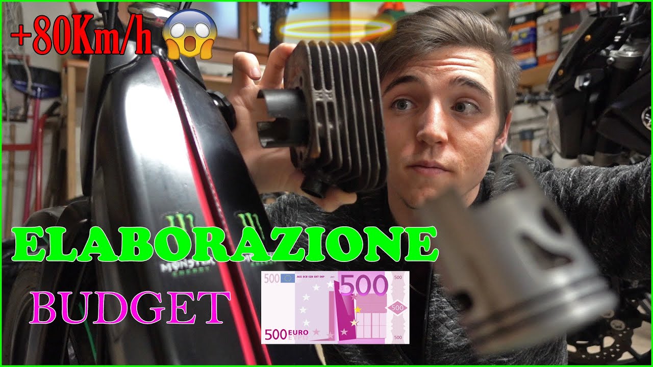 ELABORAZIONE POTENTE con 500€ un CIAO OLTRE 80KM/H! ELABORAZIONE COMPLETA CIAO