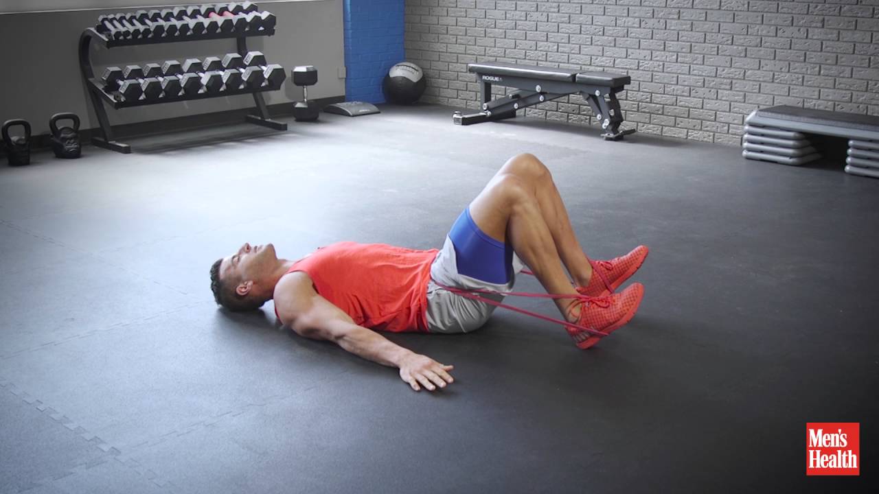 Band Glute Bridge