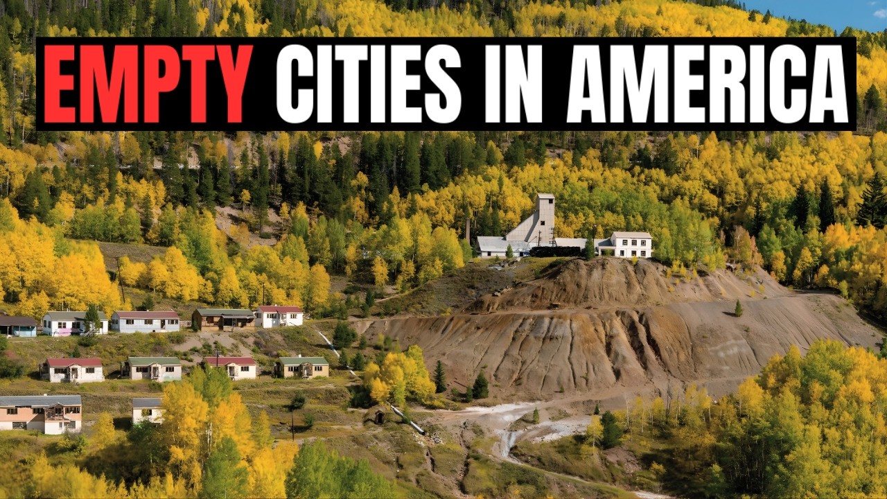Why Half of America is Empty – The 15 Empty Cities No One Lives In