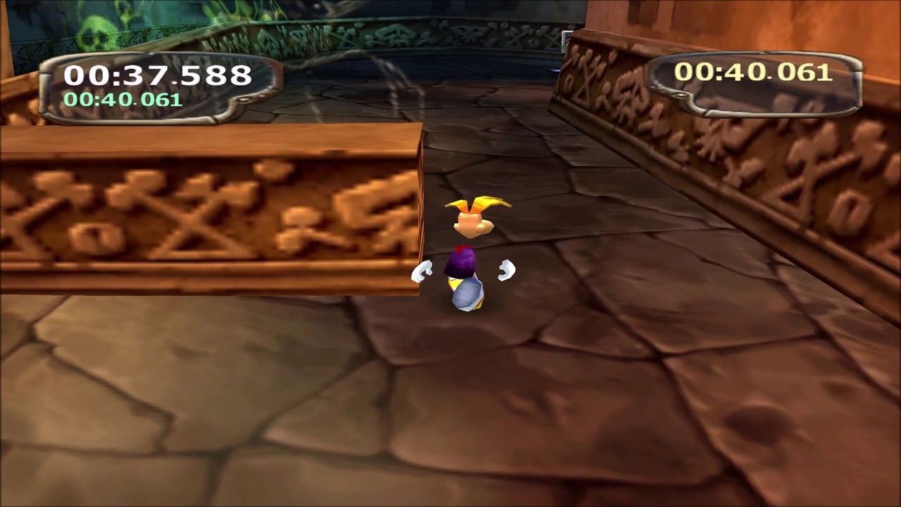 Rayman M: PS2 hidden cheat menu