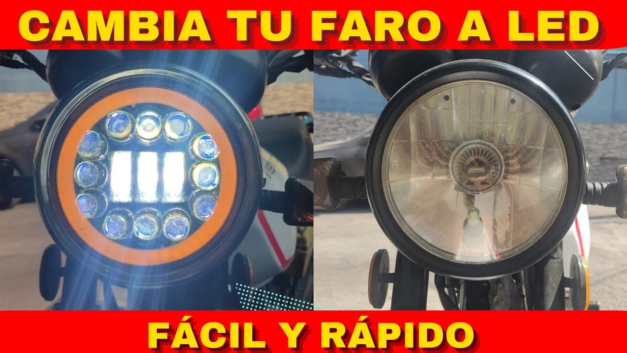 CÓMO INSTALAR FARO DE MOTO VENTO XPRESS 150 CC | HALÓGENO A LED | DAYMAKER | MASSIOSARE | 2023