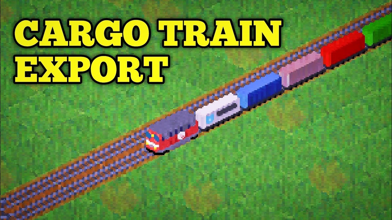 CARA MEMBUAT KERETA CARGO BEKERJA DI THEOTOWN