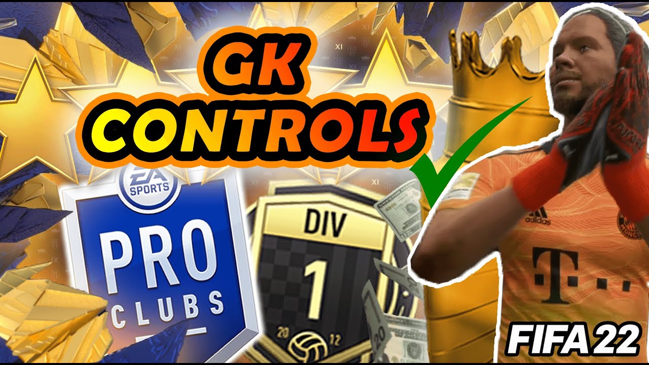 CRUCIAL PRO CLUBS GK CONTROLS : Basic and Advanced Goalkeeping Tutorial & Tips (FIFA 22)