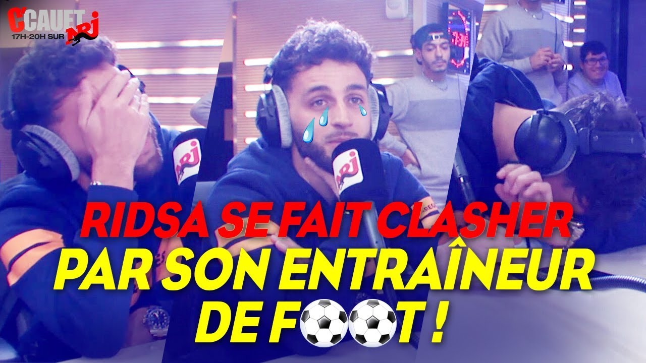 RIDSA SE FAIT ENGUEULER PAR SON ENTRAÎNEUR DE FOOT EN DIRECT !
