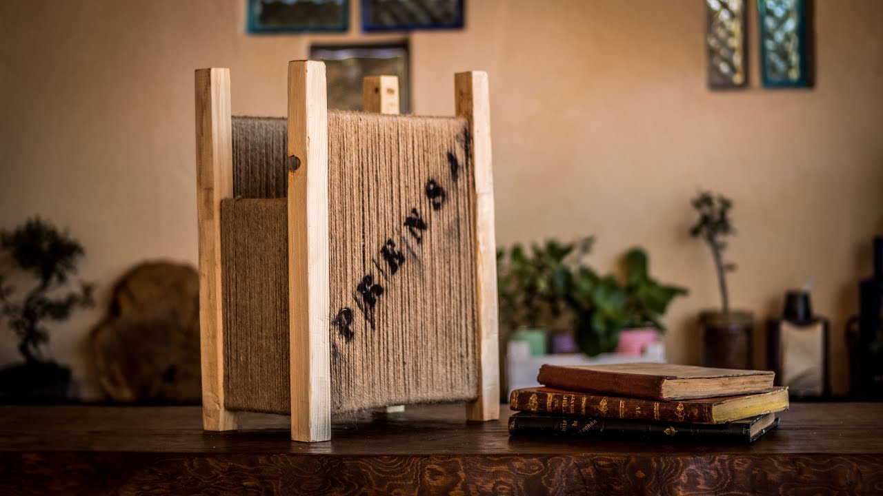 ▶️ Cómo Hacer un Revistero con Madera de Palet 💡 DIY Magazine Rack