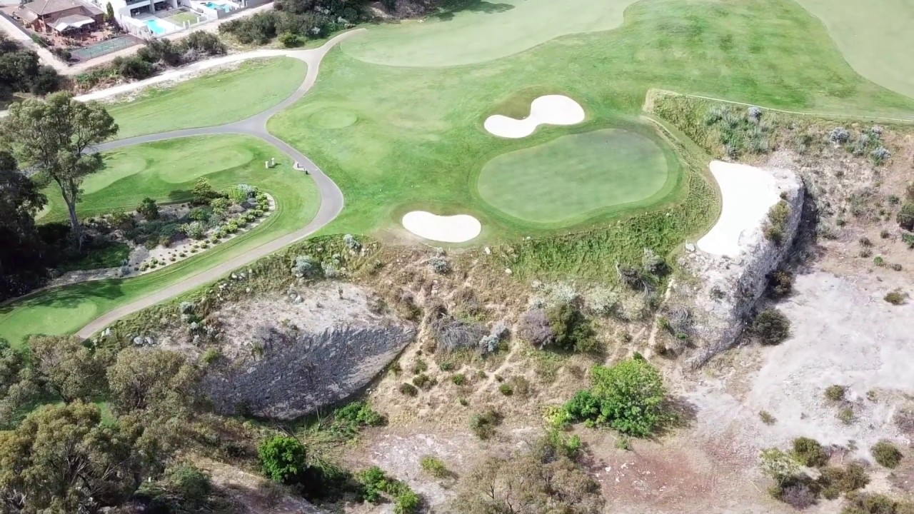 Joondalup Resort- Quarry Course Western Australia - Hole 3 - Fantastic Golf Hole
