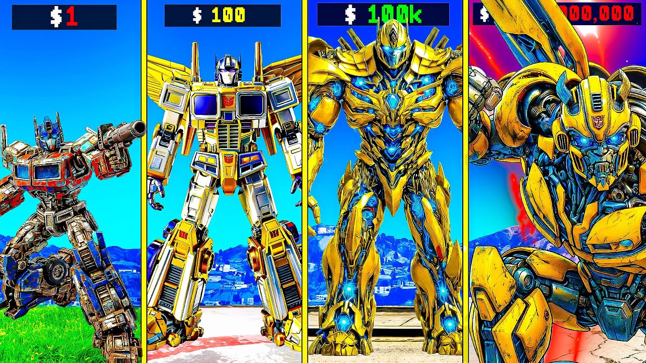 $1 TRANSFORMER to $1,000,000,000 in GTA 5