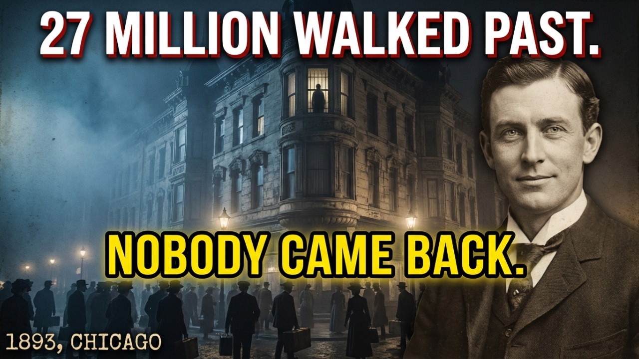 (1893, Chicago) H.H. Holmes: 27 Million Walked Past... Nobody Came Back