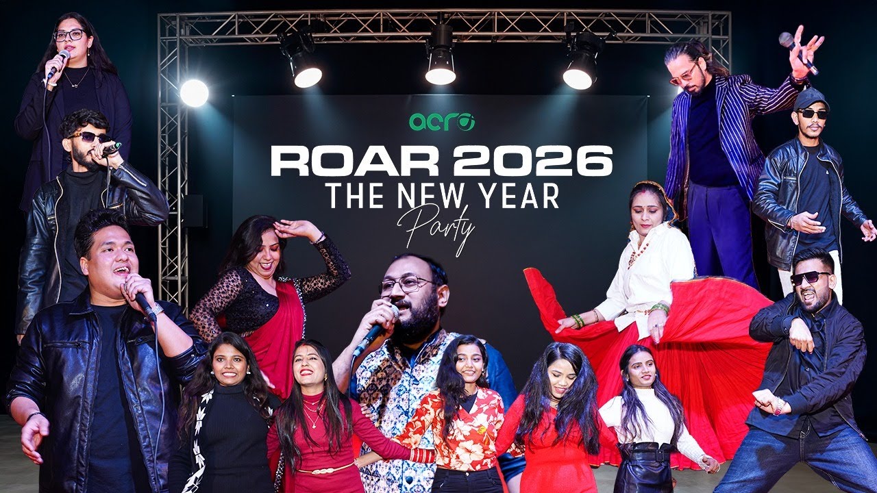 🎉 ACRO ROAR 2026 | Cultural Program & New Year Celebration 🎶✨