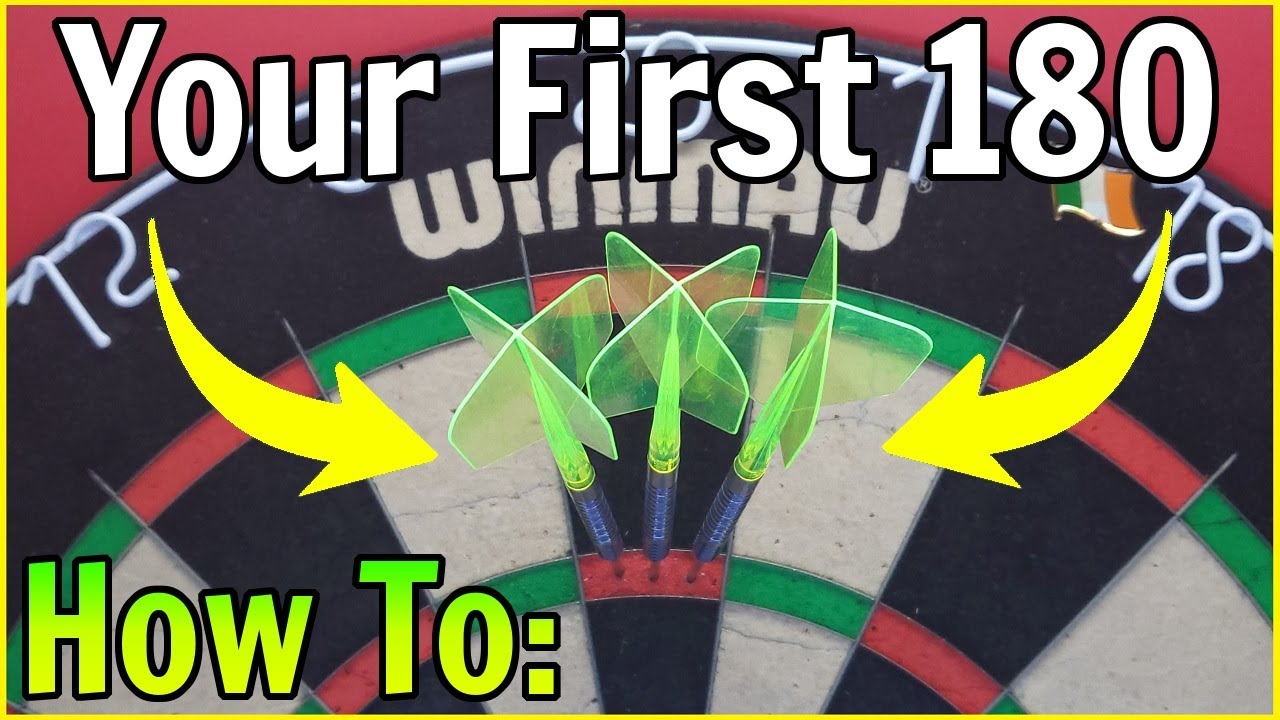 HOW TO -  Hit Your FIRST 180 At Darts