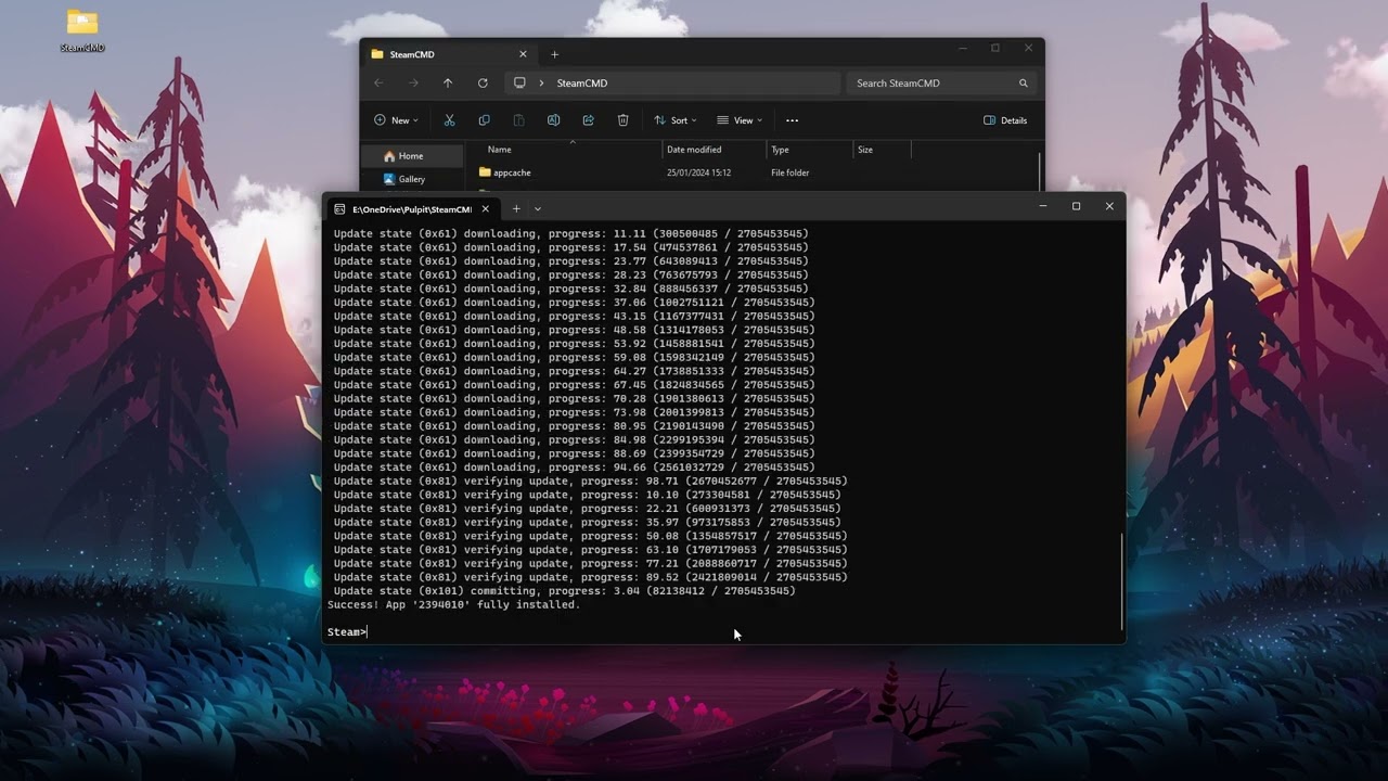 Palworld: How to Host a Server without Steam Setup Dedicated/Community Server with SteamCMD
