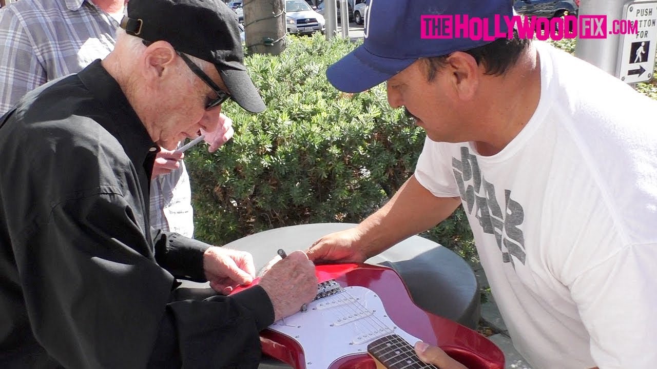 Mel Brooks Signs Autographs & Takes Pictures With Fans At Porta Via In Beverly Hills 10.25.19
