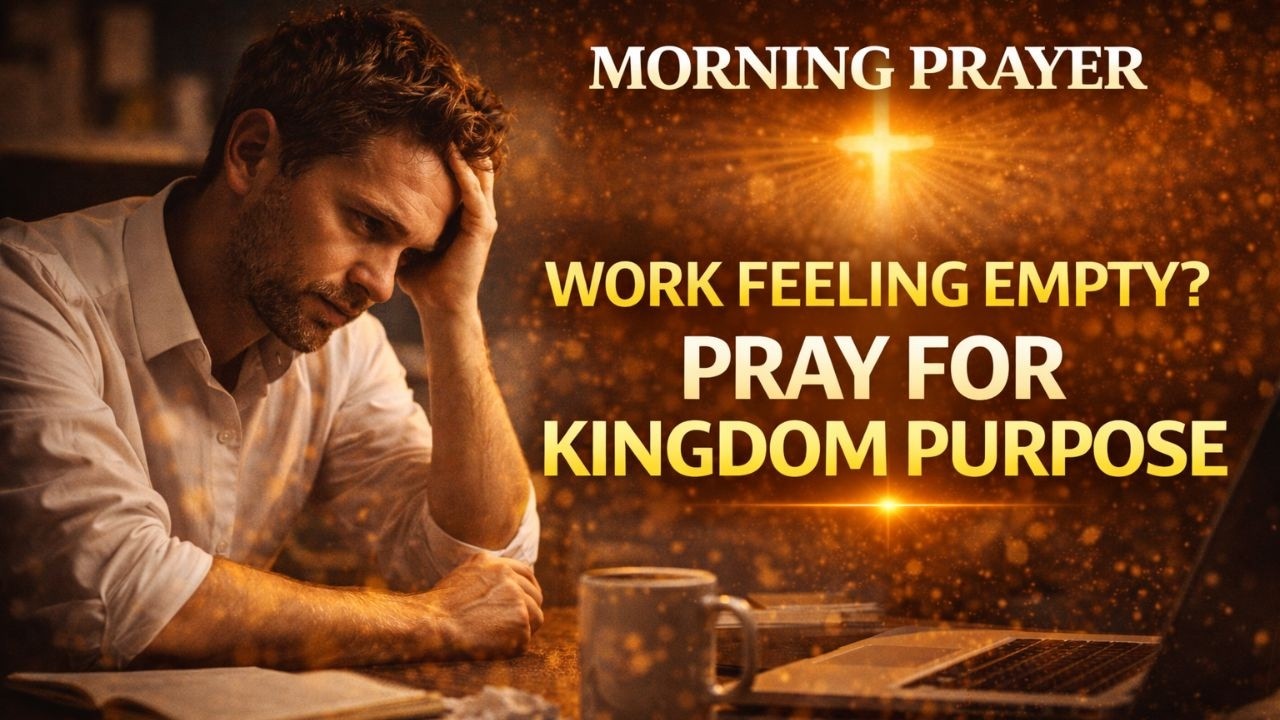 From Paycheck to Purpose | Morning Prayer for Professional Breakthrough