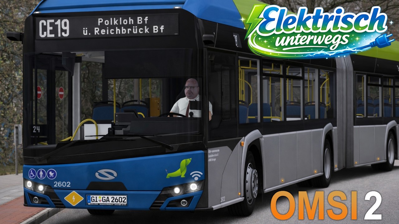OMSI 2 - Elektrisch im St&auml;dtedreieck21 V2 unterwegs! | SOLARIS Urbino 18 IV NEW ELECTRIC by Iwo⚡