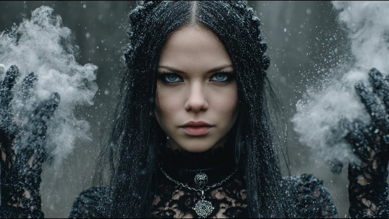 Черная Снежная Ведьма🖤 Тень снега | Official Fantasy Music | Black Snow Witch