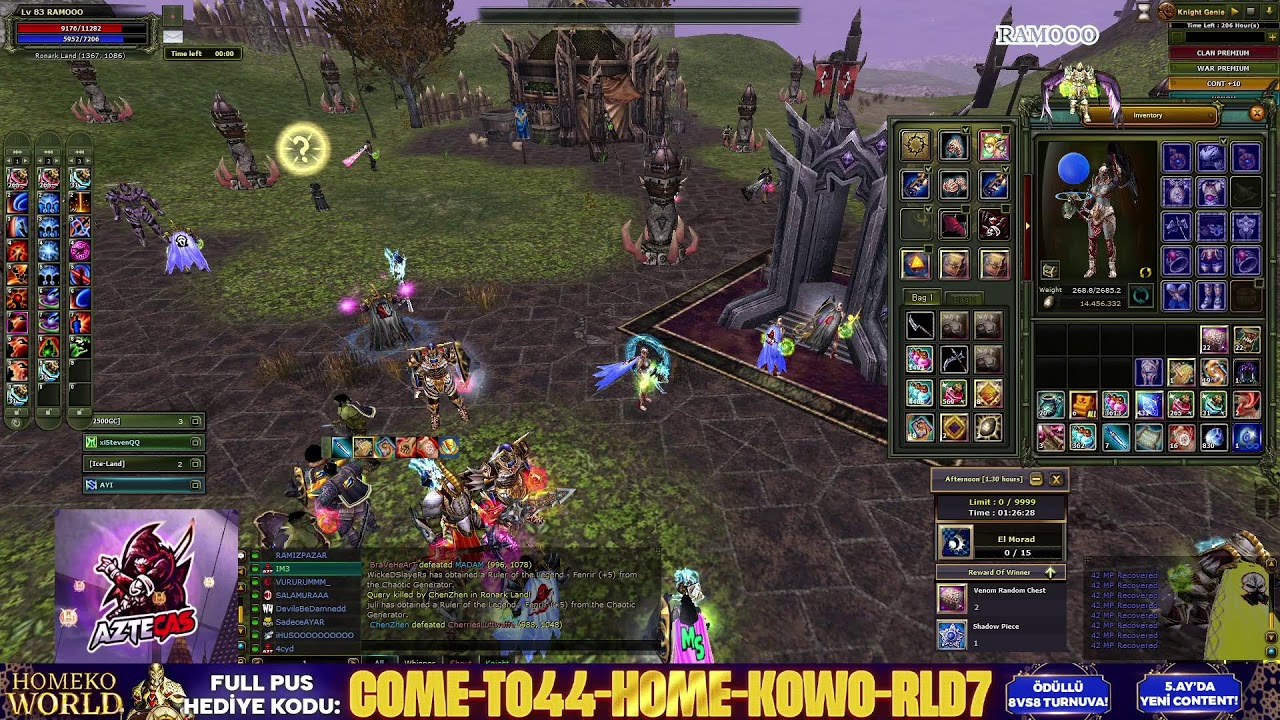 HomekoWorld Büyük Açılış Gerçekleşti! | Tarihi Rekor +30k User! | Her Hafta 500k GB Alım! | #hkw #ko