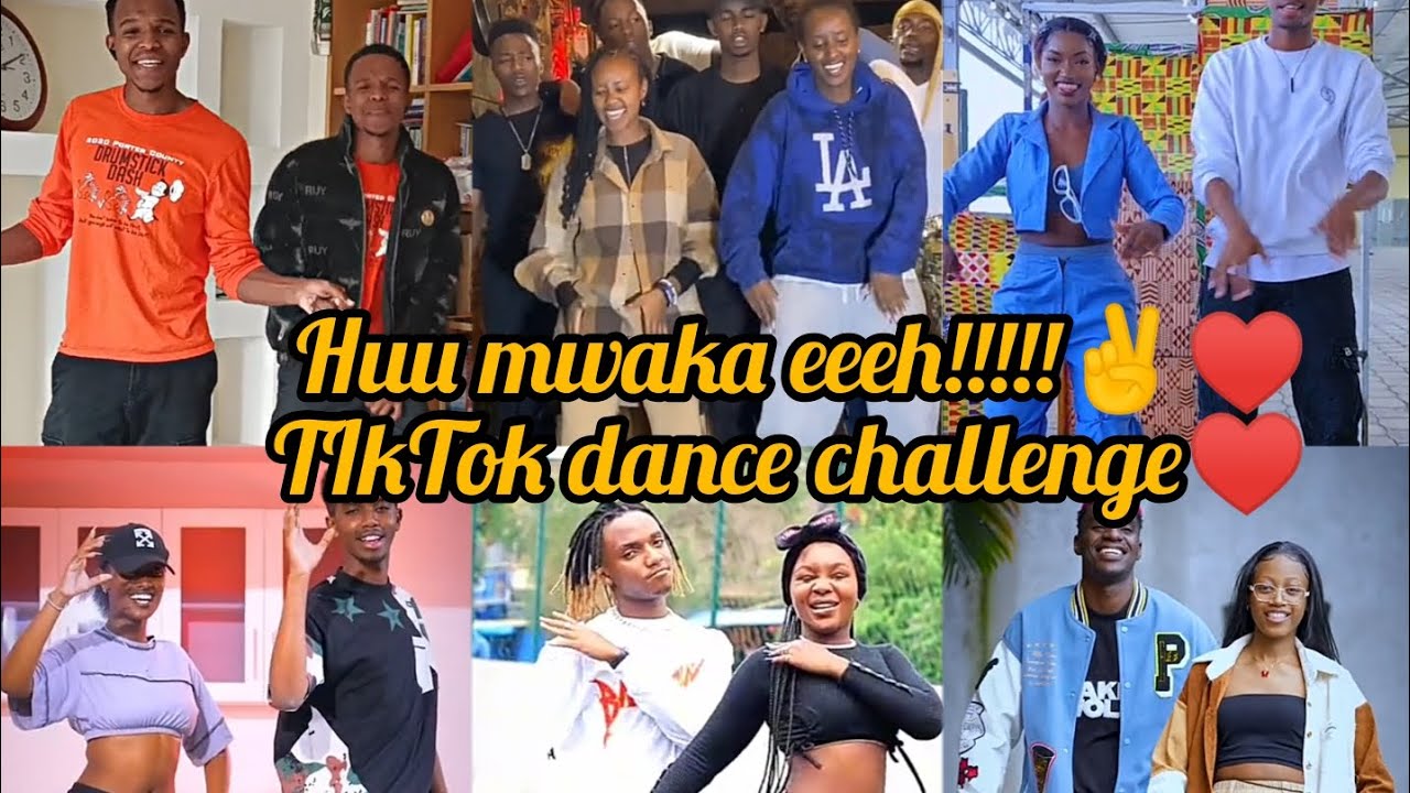Huu Mwaka eeeh!!!! TIkTok dance challenge 🔥🔥 //2024 ni mwaka wa kuforcesi🤭🤭