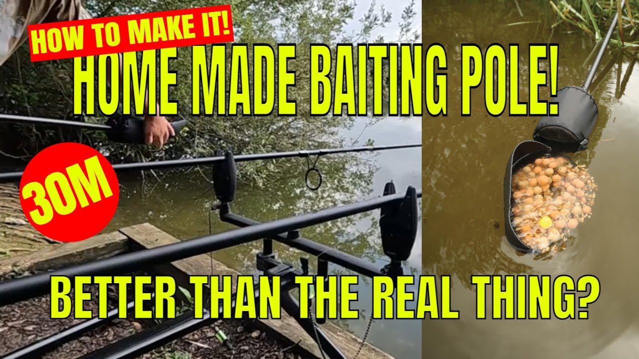 Nash Bushwhacker Baiting Pole Copy - How To Make One! #carpfishing