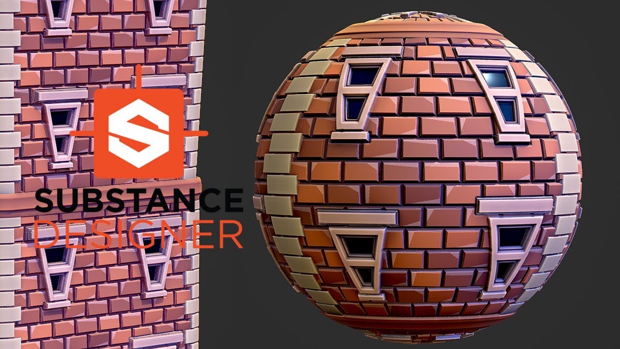 Substance Designer - Stylized Building Material