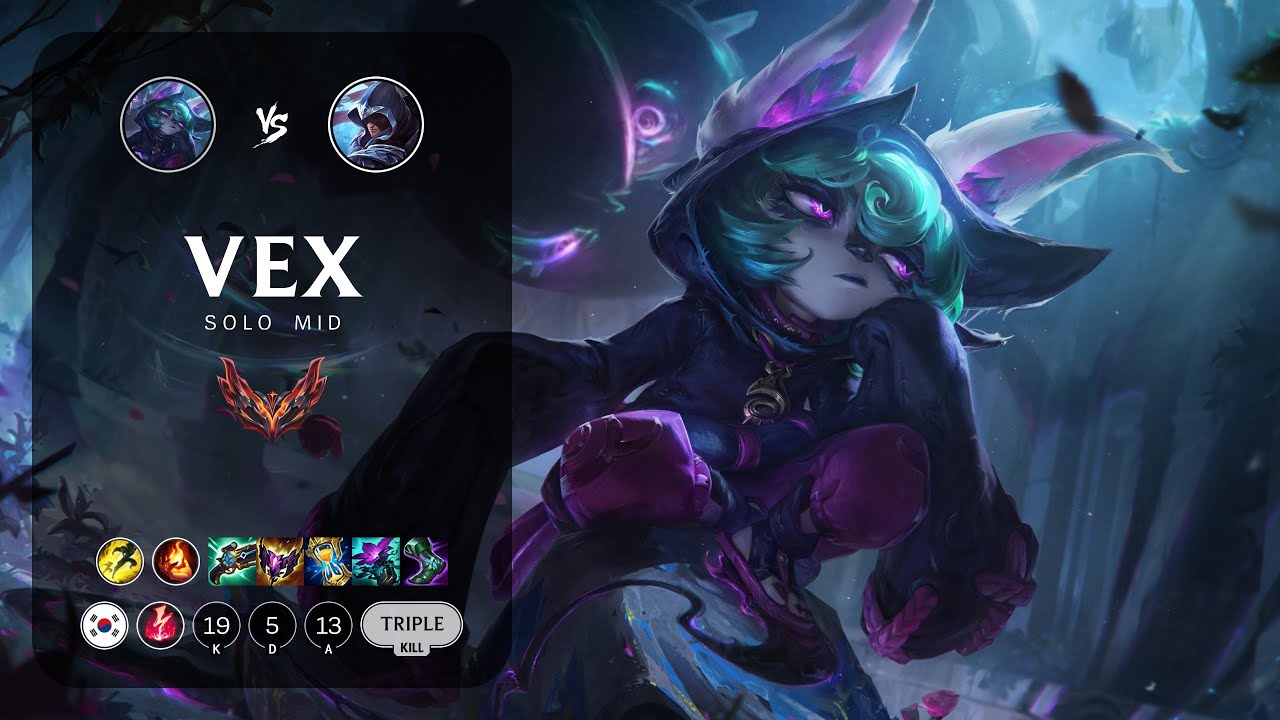 Vex Mid vs Talon - KR Grandmaster Patch 14.8
