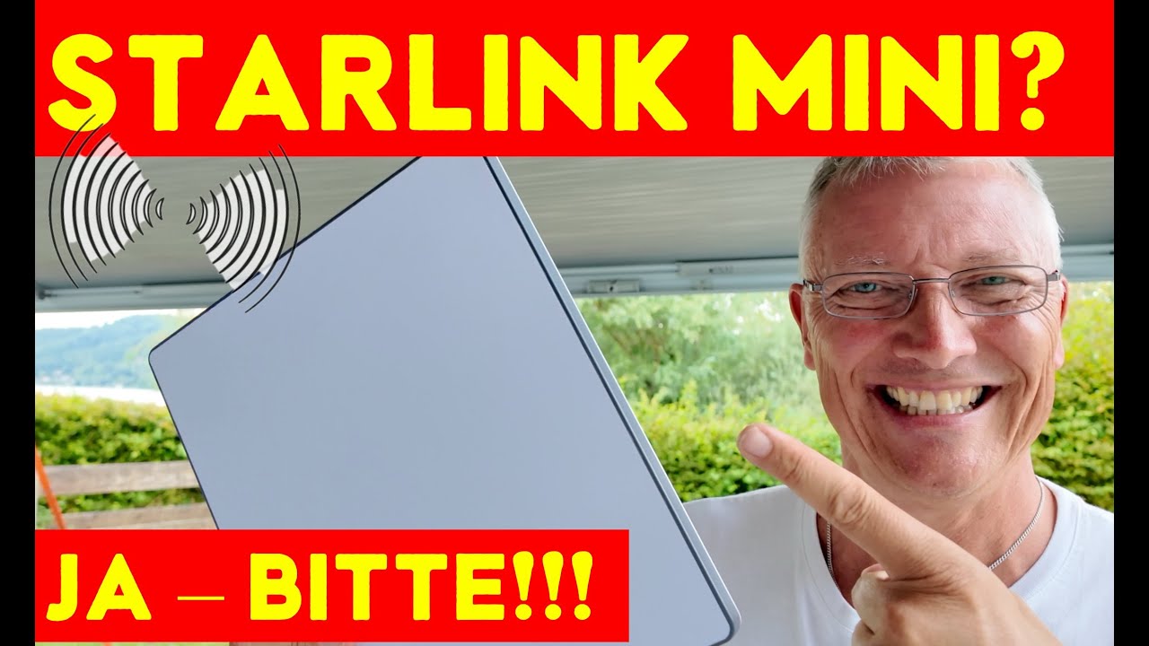 STARLINK MINI 🛰️ Wie GEIL ist das bitte? 😍 Baldrian fürs Netz