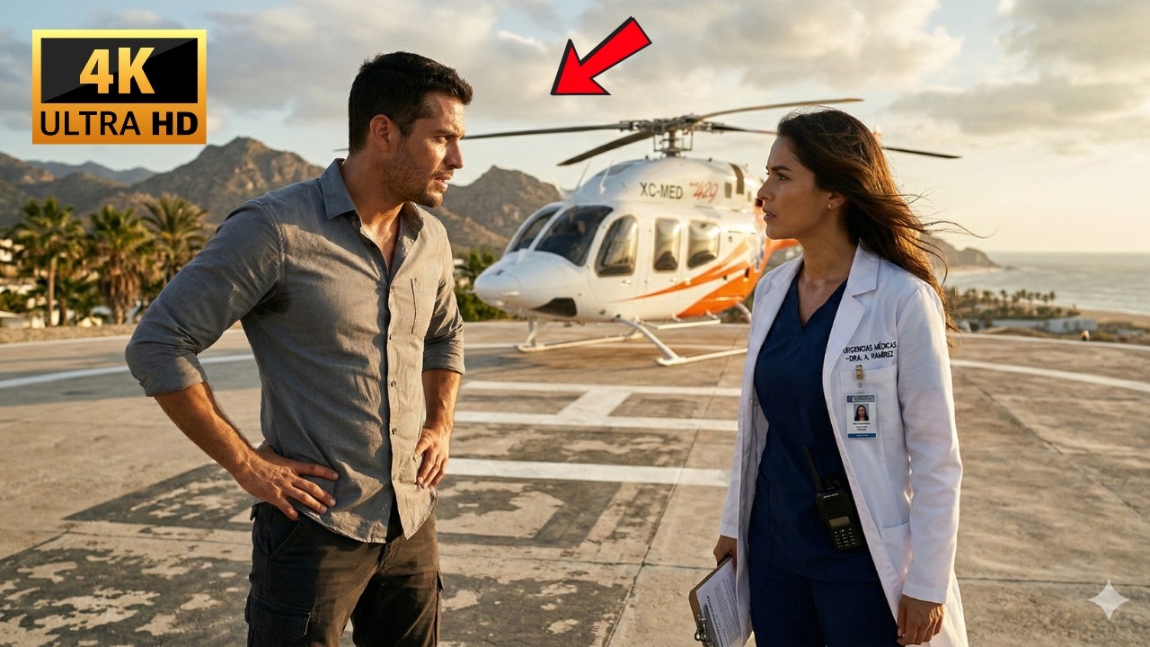 PADRE SOLTERO DESPEDIDO IBA A CASA — HASTA QUE DOS HELICÓPTEROS: «¿DÓNDE ESTÁ EL DOCTOR?