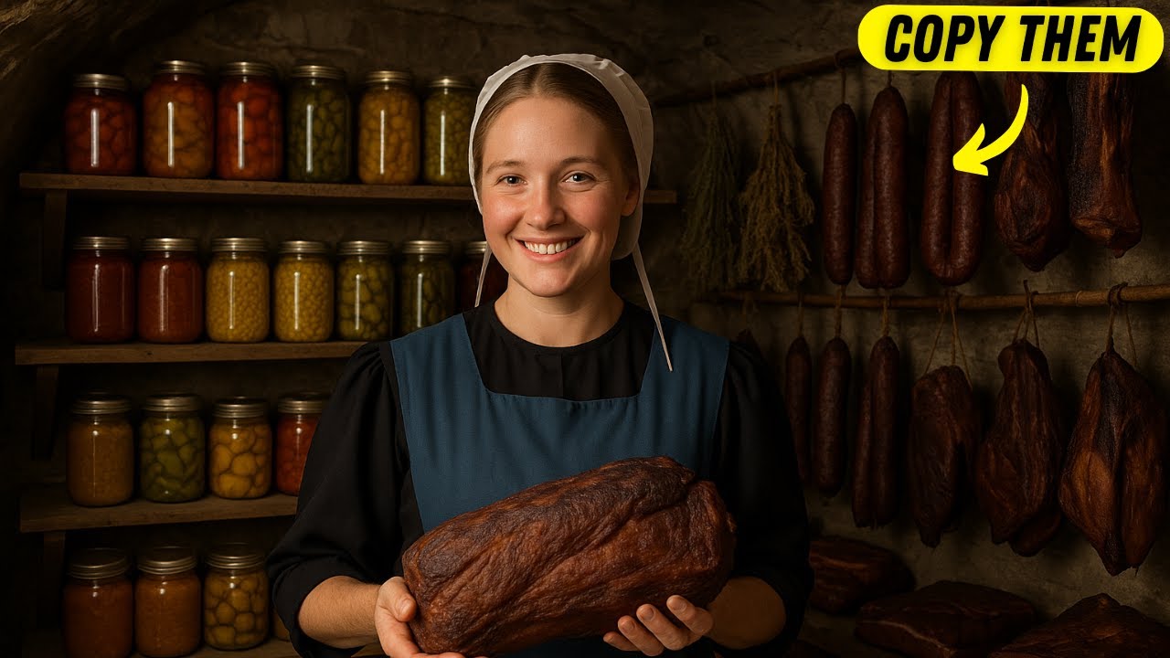 Узнайте, как амиши сохраняют мясо ГОДАМИ &mdash; всего за 10 минут!