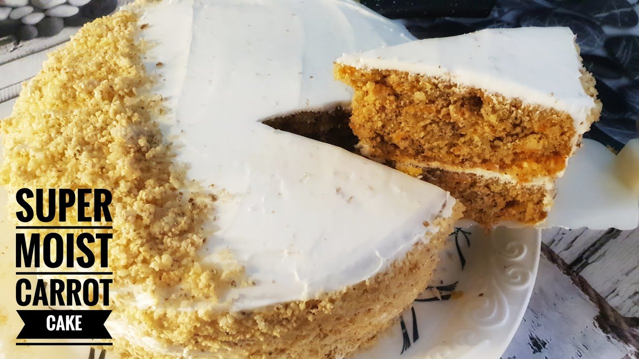 Incredibly Moist and Easy Carrot Cake #carrotcake #moistcake  #homemadeyumyum