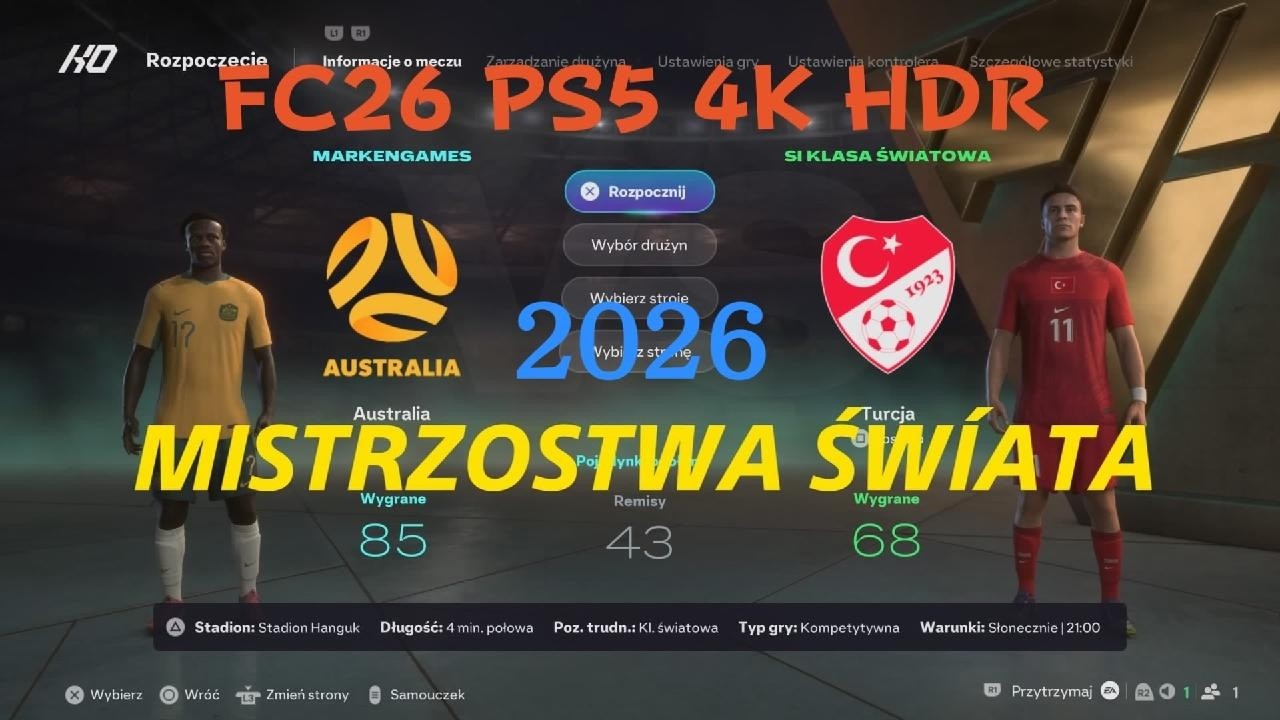 EA SPORTS FC 26* Australia vs Turcja 