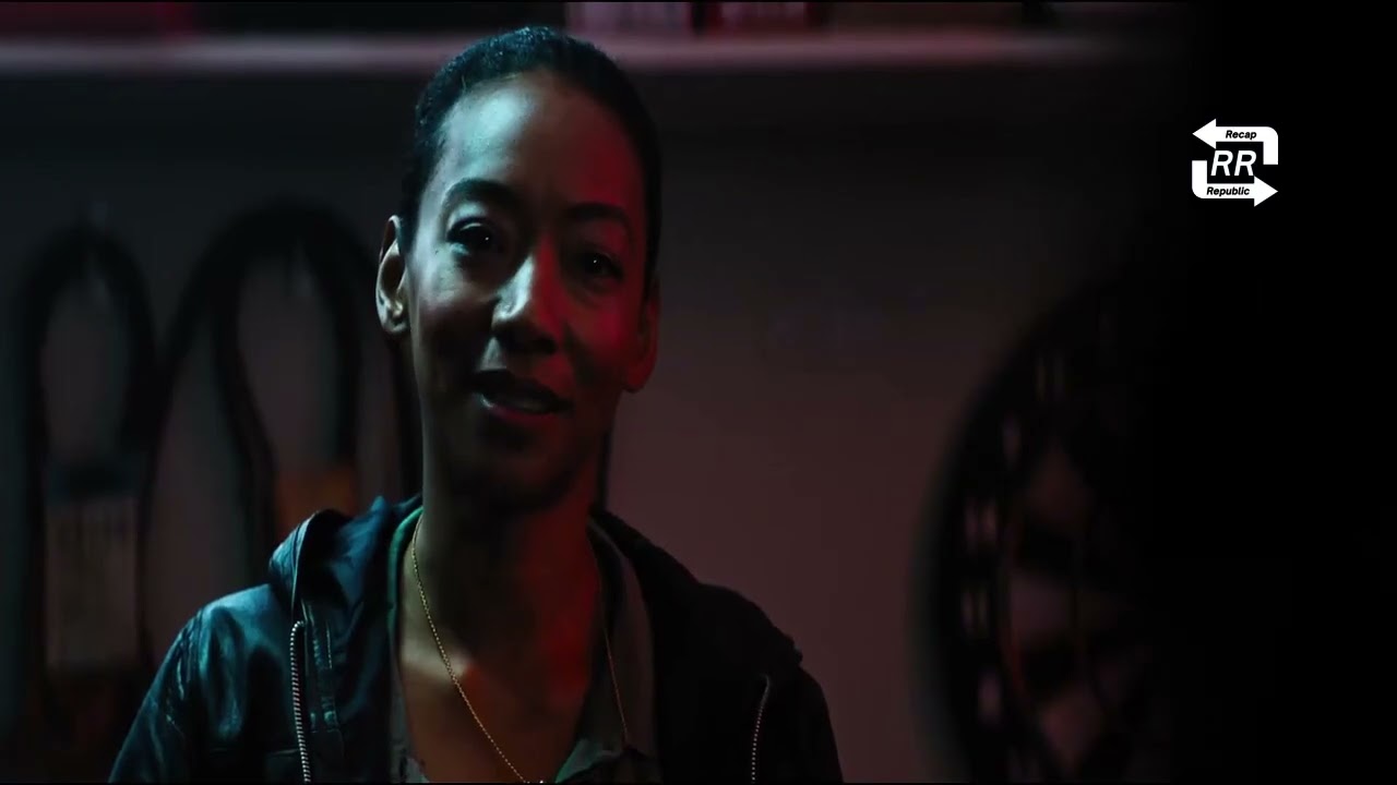 Grey Trace (Logan Marshall-Green) lives with his wife Asha (Melanie Vallejo) in a home where almost