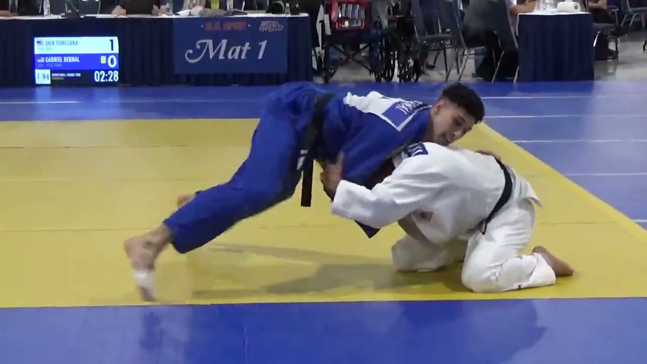 Tall vs short. Judo US Open.