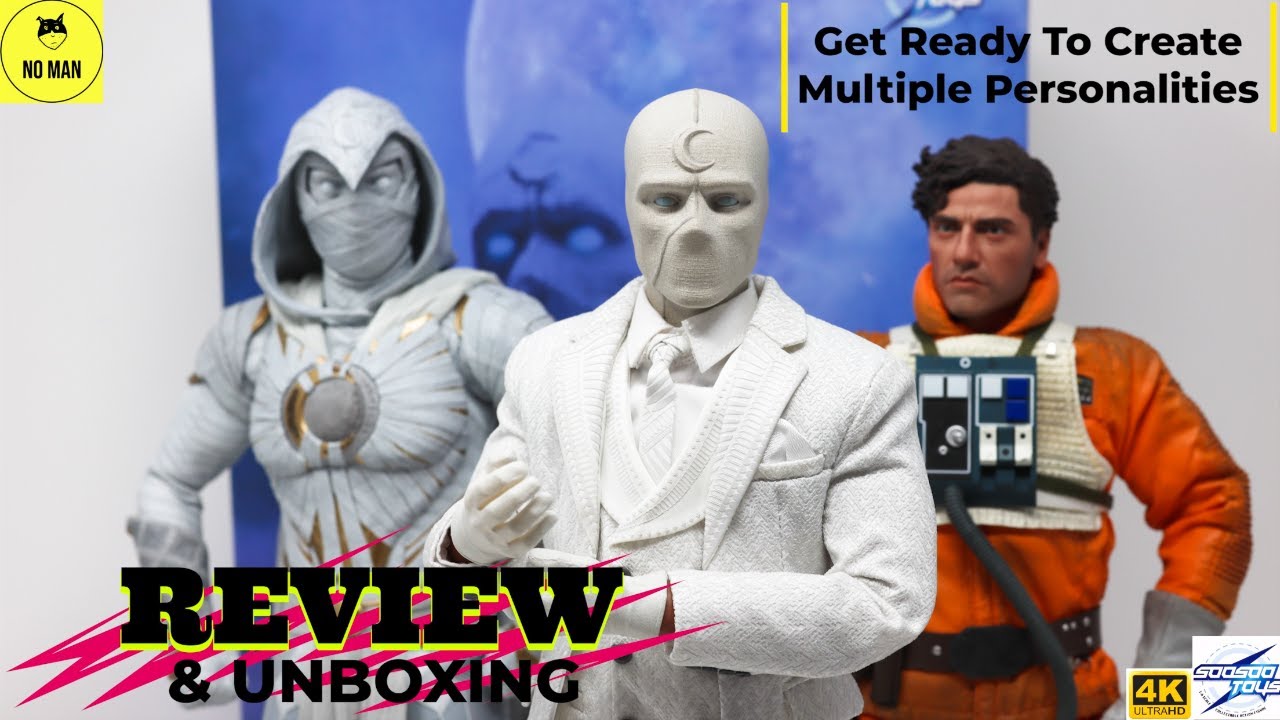 SooSooToys The Gentlemoon Review & Unboxing | Mr. Knight Moon Knight | 1/6 Scale Figure | Marvel TV
