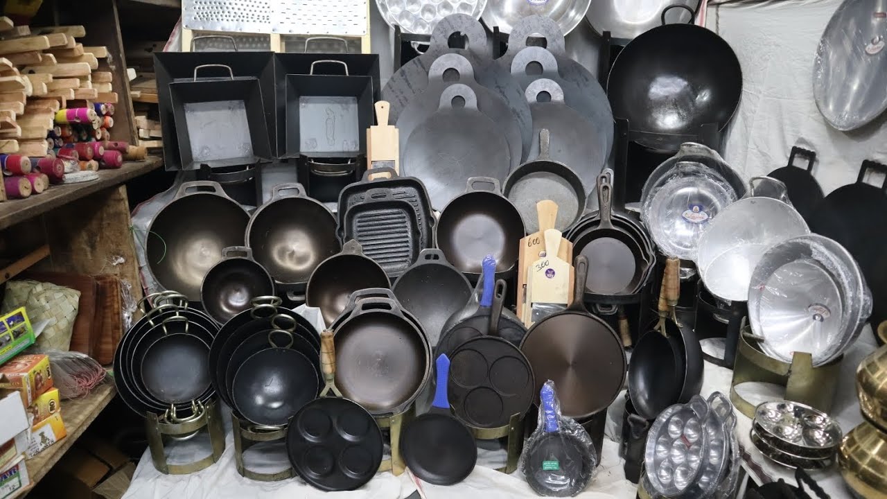 2025 Treditional Iron Cooking Vessels| Brass Vessels, Cast iron vessels | Kumbakonam vessels shop