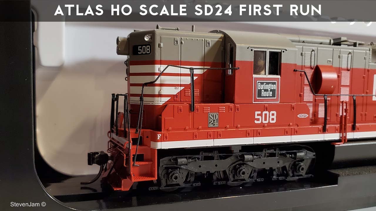 Atlas HO CB&Q SD24 First Run