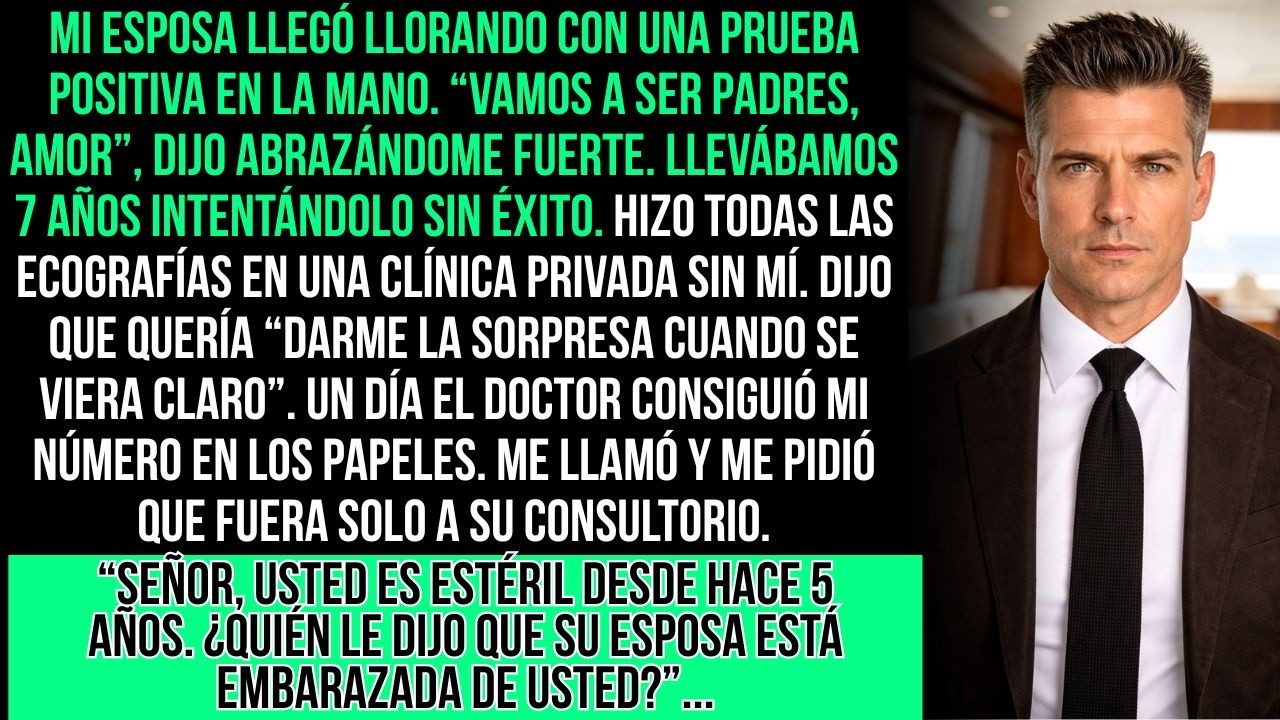 Mi Esposa Dijo Que Estaba Embarazada. El Médico Me Llamó Y Me Preguntó Algo Que Me Heló...