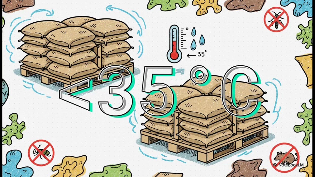 DORB का दीर्घकालिक भंडारण | Long Term Storage of Deoiled Rice Bran (DORB)