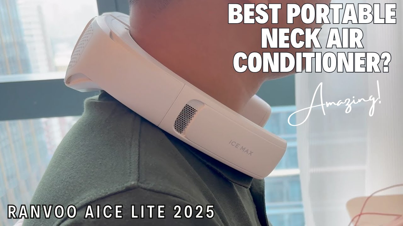 Ranvoo Aice Lite 2025 Unboxing - Wearable Neck Air Conditioner with Heating & Cooling!