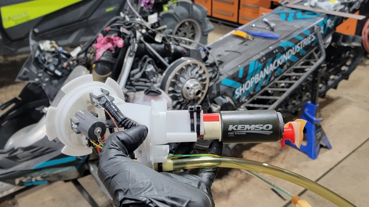 Модернизация топливного насоса и модификация впускного коллектора // Skidoo 850 4-го поколения //...
